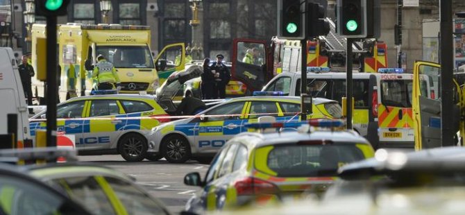 Londra'da parlamento önünde terör saldırısı