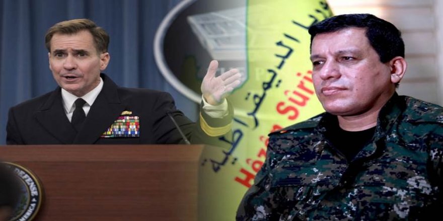 Pentagon'dan 'Mazlum Kobani' sorusuna DSG ile ortaklık cevabı