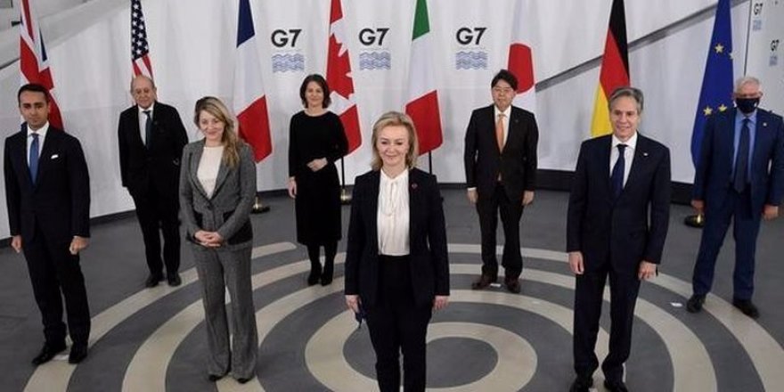 G7'den Rusya'ya uyarı: Ukrayna'yı işgalin dev sonuçları olur