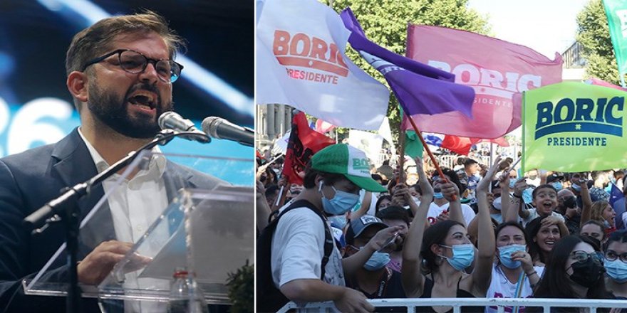 Şili’de seçimleri 35 yaşındaki solcu aday Gabriel Boric kazandı