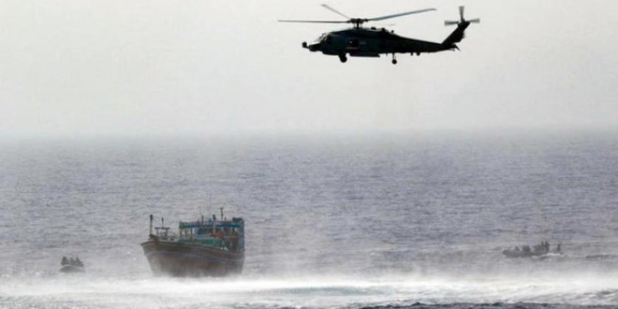 ABD Umman Körfezi'nde uyuşturucu sevkiyatı nedeniyle İran teknesine el koydu