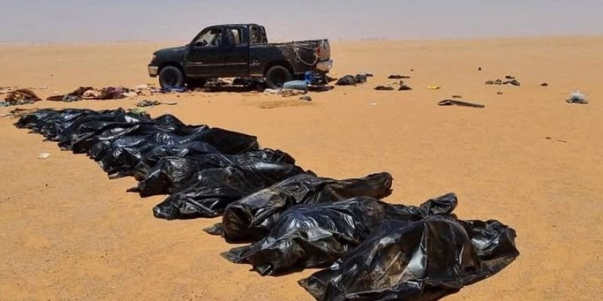 Libya'da 20 göçmen susuzluktan hayatını kaybetti