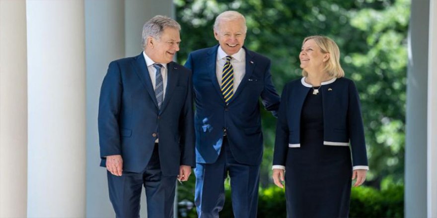 ABD Başkanı Biden, Finlandiya ve İsveç'in NATO'ya katılımını onaylayan belgeleri imzaladı