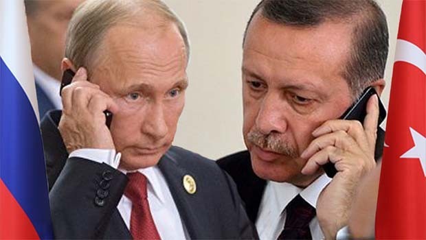 Erdoğan Efrin'i konuşmak için Putin'i aradı