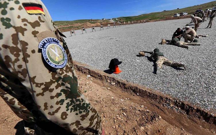 Almanya'dan Kürdistan Bölgesi'ndeki askerlerinin görev süresini uzatma kararı