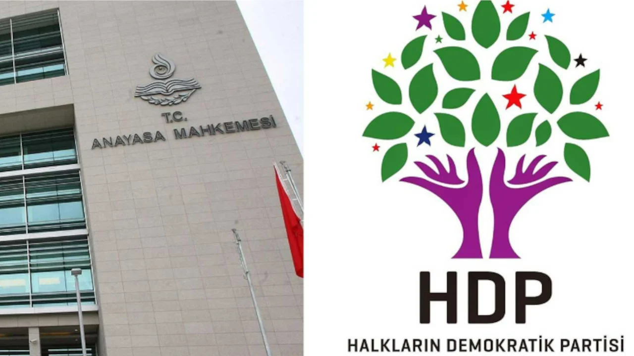 AYM kararı: HDP'nin Hazine yardımı hesabı bloke edildi