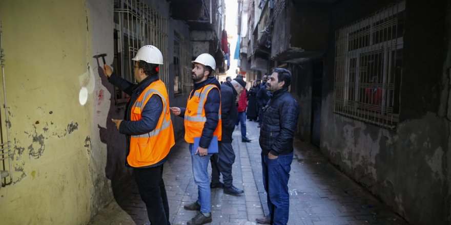 Diyarbakır’da hasar tespiti: 4 bin 612 bina ağır hasarlı