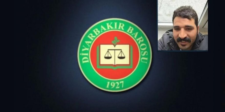 Diyarbakır Barosu'ndan Ekinci açıklaması: Orantısız silah kullanımı kabul edilemez