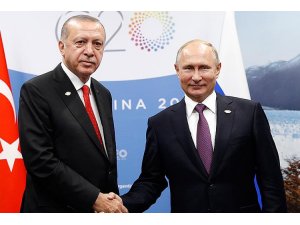 Erdoğan ile Putin bir araya geldi