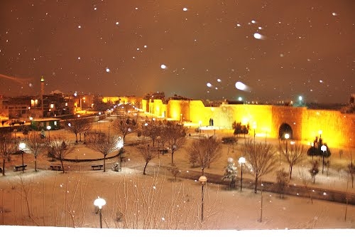 Diyarbakirda kar 7