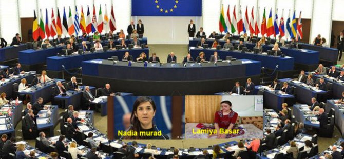 AP 'Saharov Ödülü'nü Kurd Ezidi aktivistler Nadia Murat ve Lamiya Başar'a layık gördü