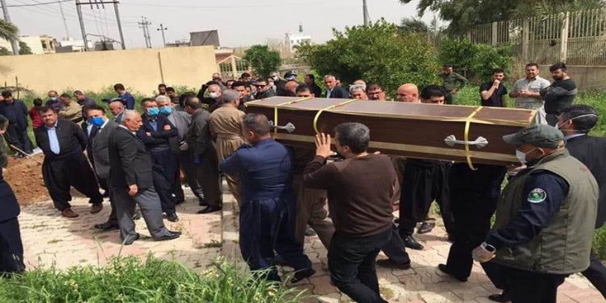 Qazi Muhammed’in kızı Meryem Qazi'nin cenazesi Kalar'da toprağa verildi