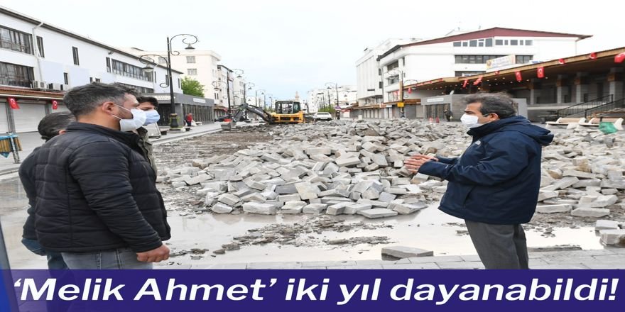 'Melik Ahmet' iki yıl dayanabildi!