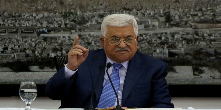 Abbas: ABD ve İsrail'le varılan tüm anlaşmalardan çekildik
