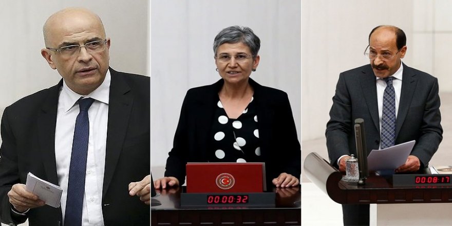 Milletvekillikleri düşürülen CHP'li Berberoğlu ile HDP'li Güven ve Farisoğulları tutuklandı!