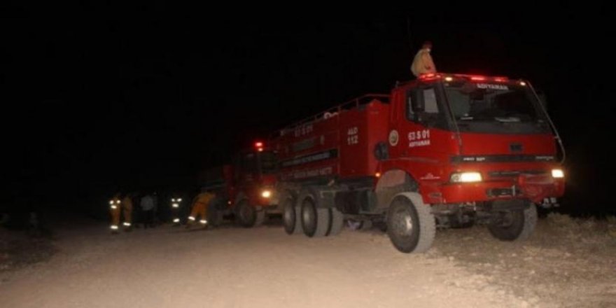 Adıyaman’da yangın: 2 hektarlık orman küle döndü