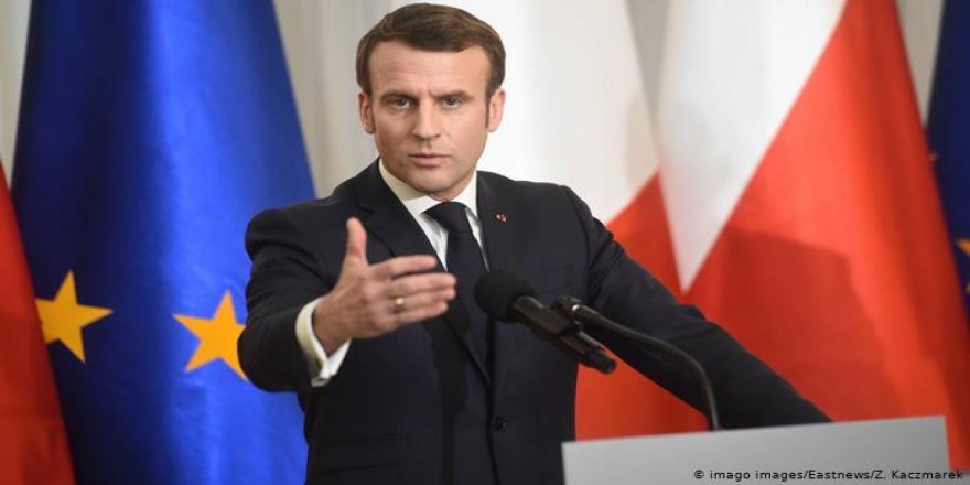 Macron: Türkiye'nin Libya'da üstlendiği role müsaade etmeyiz