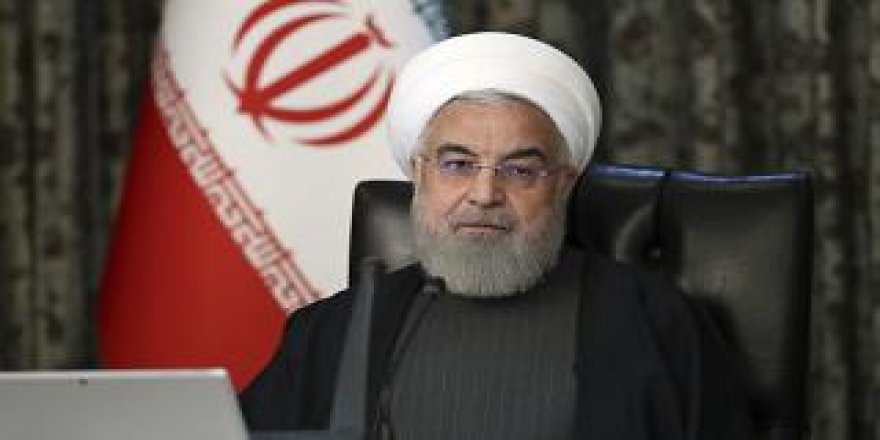 Ruhani: İran, ABD yaptırımları ve Covid-19 salgını nedeniyle en zorlu yılını geçiriyor