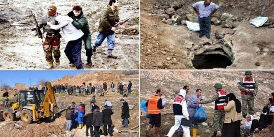 7 köylünün öldürüldüğü JİTEM soruşturmasına takipsizlik