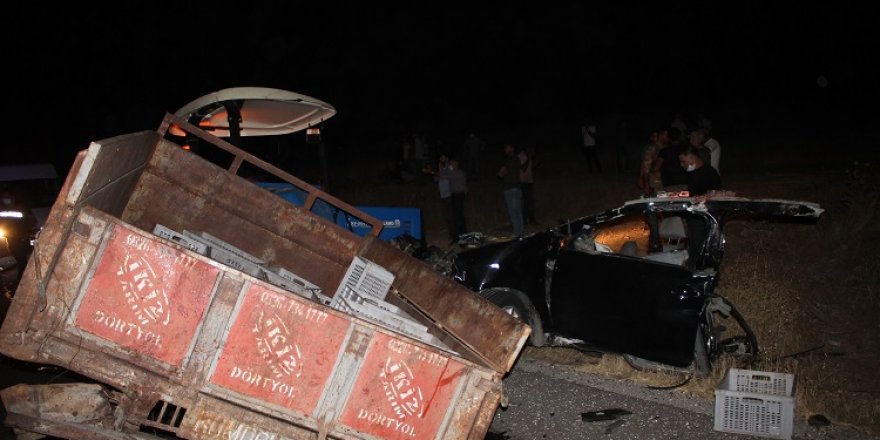 Midyat-Dargeçit yolunda kaza: 6 ölü