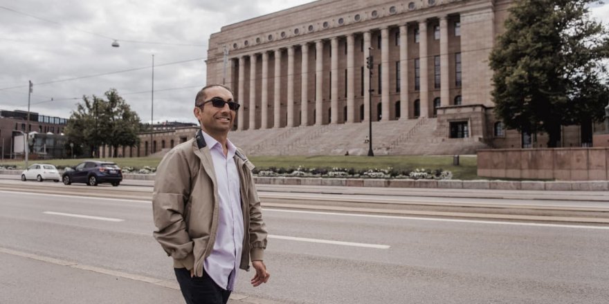 İbrahim Finlandiya’da ‘Yılın Mülteci Erkeği’ seçildi