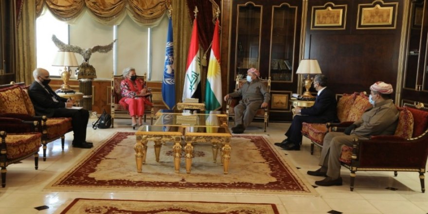 Başkan Barzani ve BM Temsilcisi Irak seçimlerini görüştü