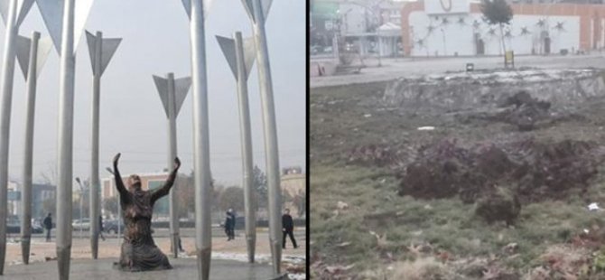 Diyarbekir: Kayyım Roboski Anıtı'nı yıktı