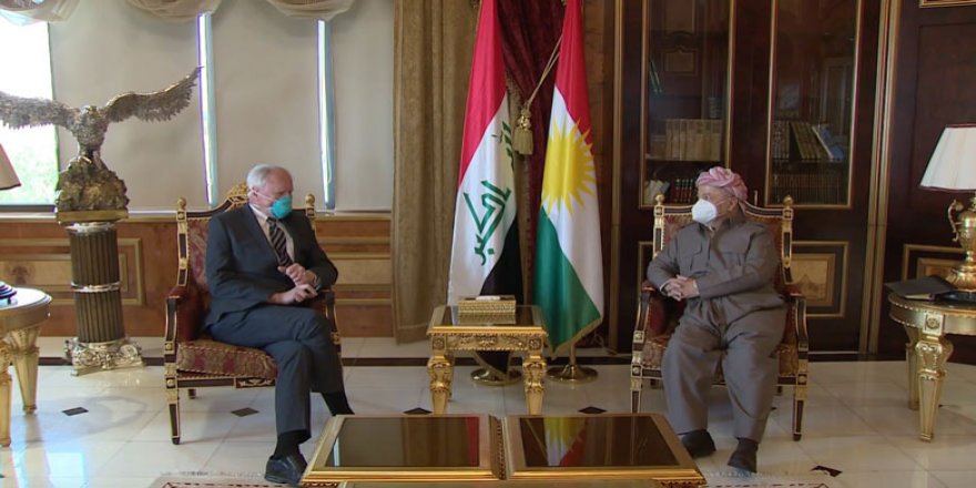  Başkan Barzani ile Jeffrey’den Suriye görüşmesi