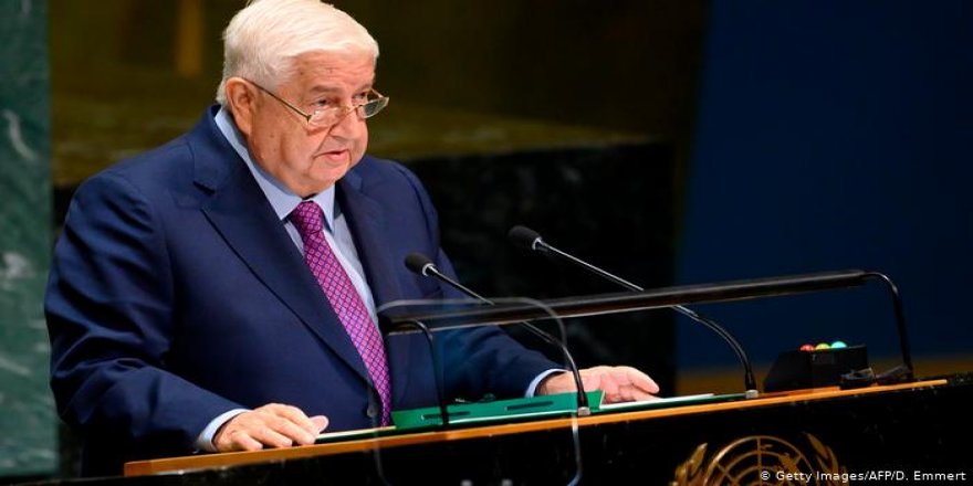 Suriye Dışişleri Bakanı'ndan Türkiye'ye terör suçlaması