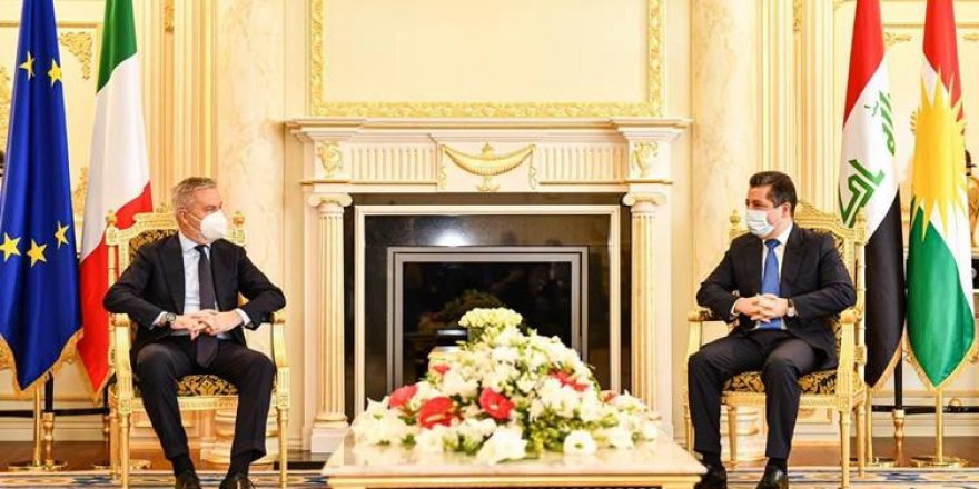 İtalya-Erbil görüşmesinde önemli mesajlar