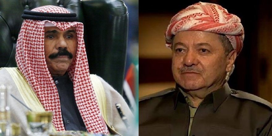 Başkan Barzani, yeni Kuveyt Emiri Nevvaf ile görüştü