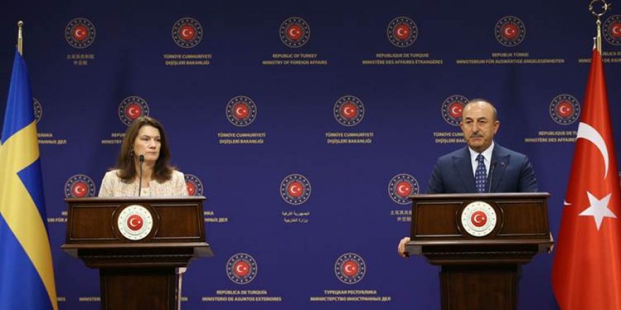 İsveç Dışişleri Bakanı Linde’den Çavuşoğlu’na: Suriye’den çekilin   