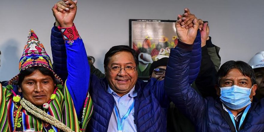 Bolivya seçimlerinde zafer Evo Morales'in halefi Luis Arce'nin oldu   