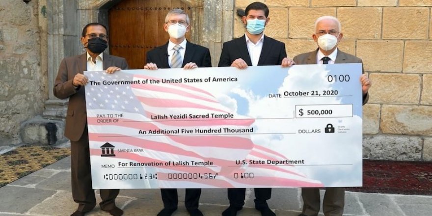 ABD Başkonsolosluğu’ndan Laleş’e 500 milyon dolarlık bağış