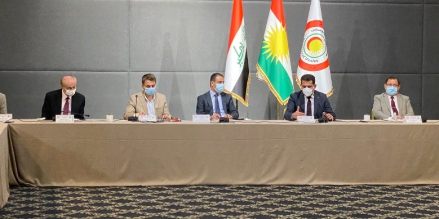 Sağlık Bakanı ile WHO’dan ‘Kürdistan’da salgında son durum’ toplantısı