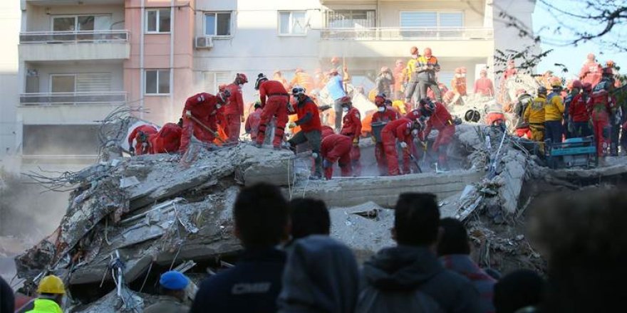 İzmir'de ki depremde can kaybı sayısı 83'e yükseldi