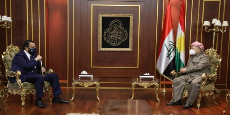 Başkan Barzani, Kadiri Tarikatı lideri Kesnezani ile görüştü   