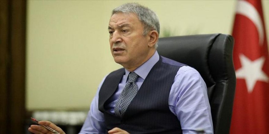 Milli Savunma Bakanı Akar: Askerimiz en kısa sürede Azerbaycan'daki görevinin başına gidecek