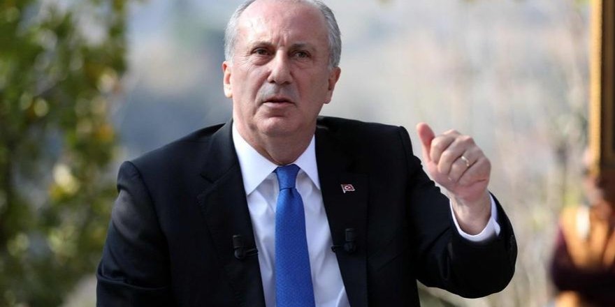 Muharrem İnce: CHP'yi düzeltemezsek yeni parti kuracağız