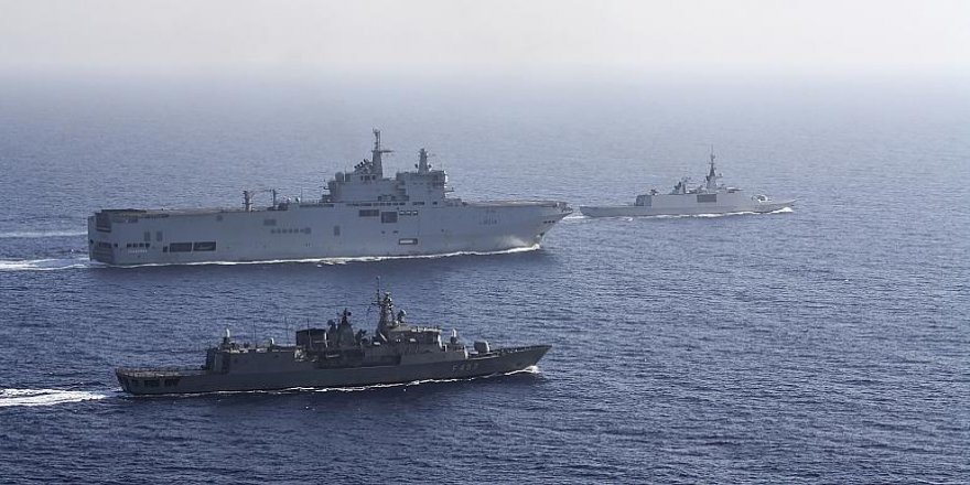 Mısır, BAE, Fransa, Yunanistan ve Kıbrıs Akdeniz'de ortak askeri tatbikata başladı