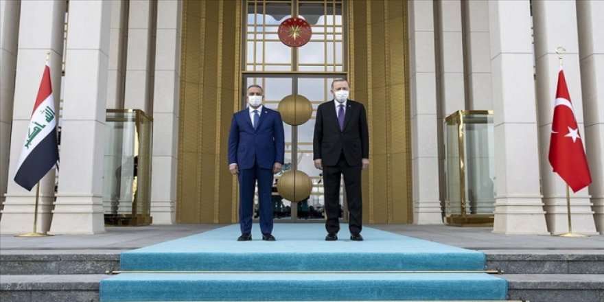 Erdoğan ve Kazımi’den iş birliği mesajı   