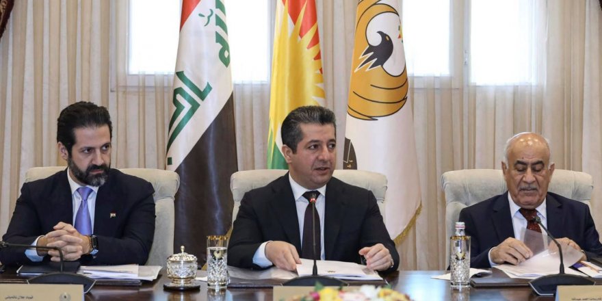 Başbakan Mesrur Barzani başkanlığında Bakanlar Kurulu toplanıyor