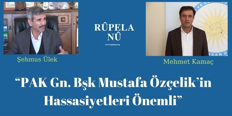 "PAK Genel Başkanı Sn. Mustafa Özçelik’in Hassasiyetleri Önemli"