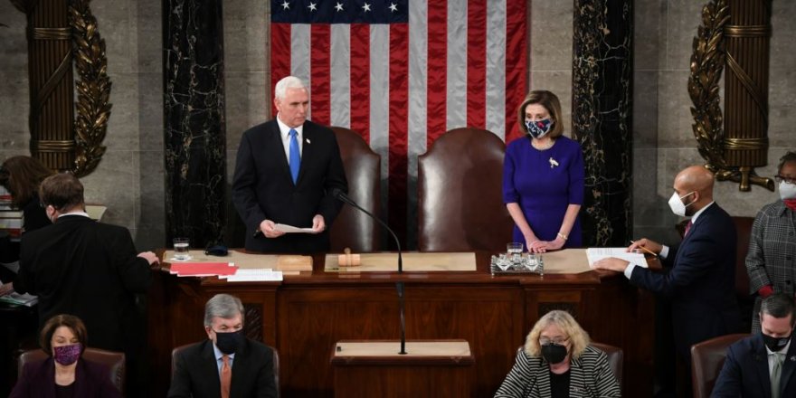 Trump Destekçilerinin İşgali Sonrası Kongre Yeniden Toplandı