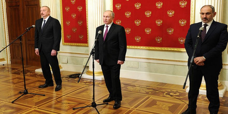 Putin: Rusya, Azerbaycan ve Ermenistan arasında ortak açıklama imzalandı