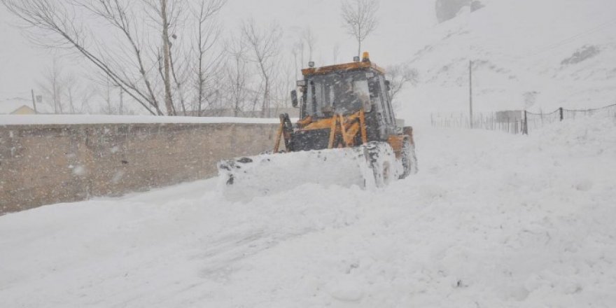 Hakkari'de 289 yerleşim yeri ulaşıma kapandı