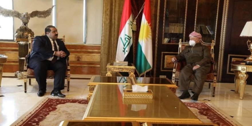 Başkan Barzani Bağdat heyetini kabul etti!