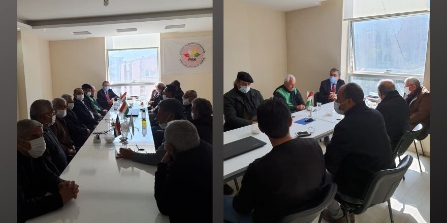 PAK Gn. Bşk. Mustafa Özcelik'ten PAK Mardin İl Örgütüne Ziyaret