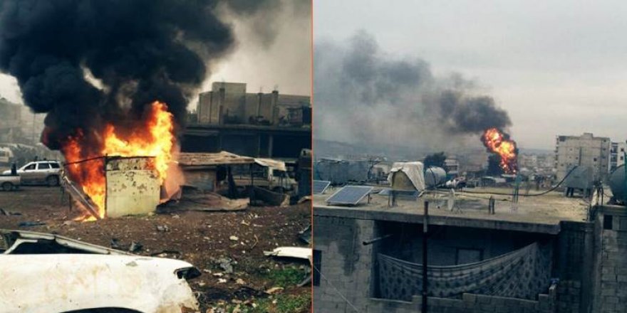 Efrin'de büyük patlama: 5 kişi hayatını kaybetti