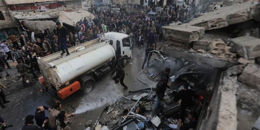 Türkiye sınırındaki iki ilçede patlama: Onlarca ölü ve yaralı
